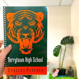 Terrytown High School Student Planner blank notebook